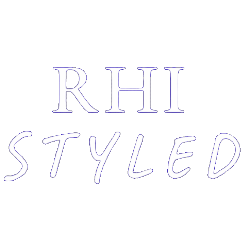 Rhi Styled Logo White